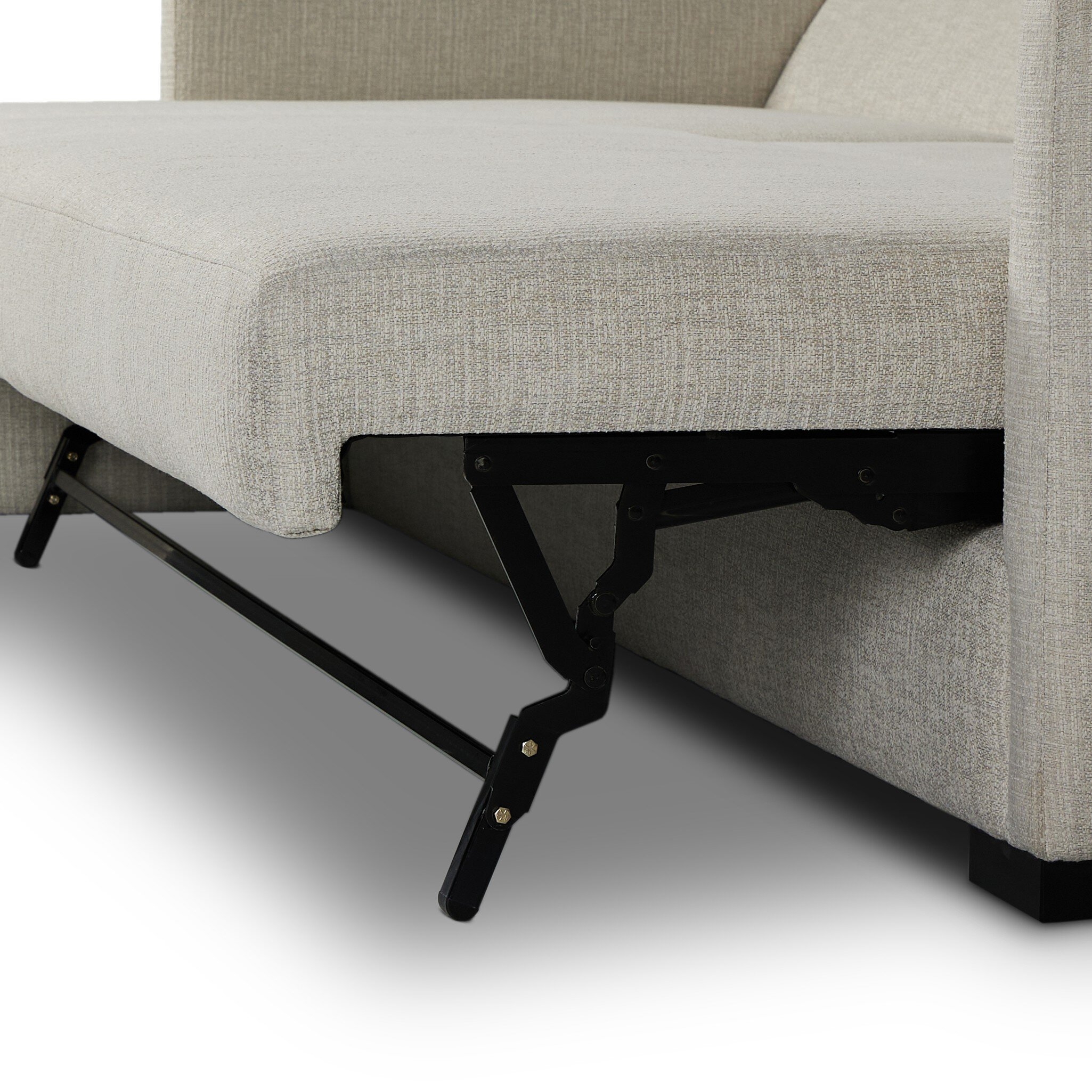 Wickham 2Pc Sleeper Sectional W/Storage - Alameda Snow - Image 11