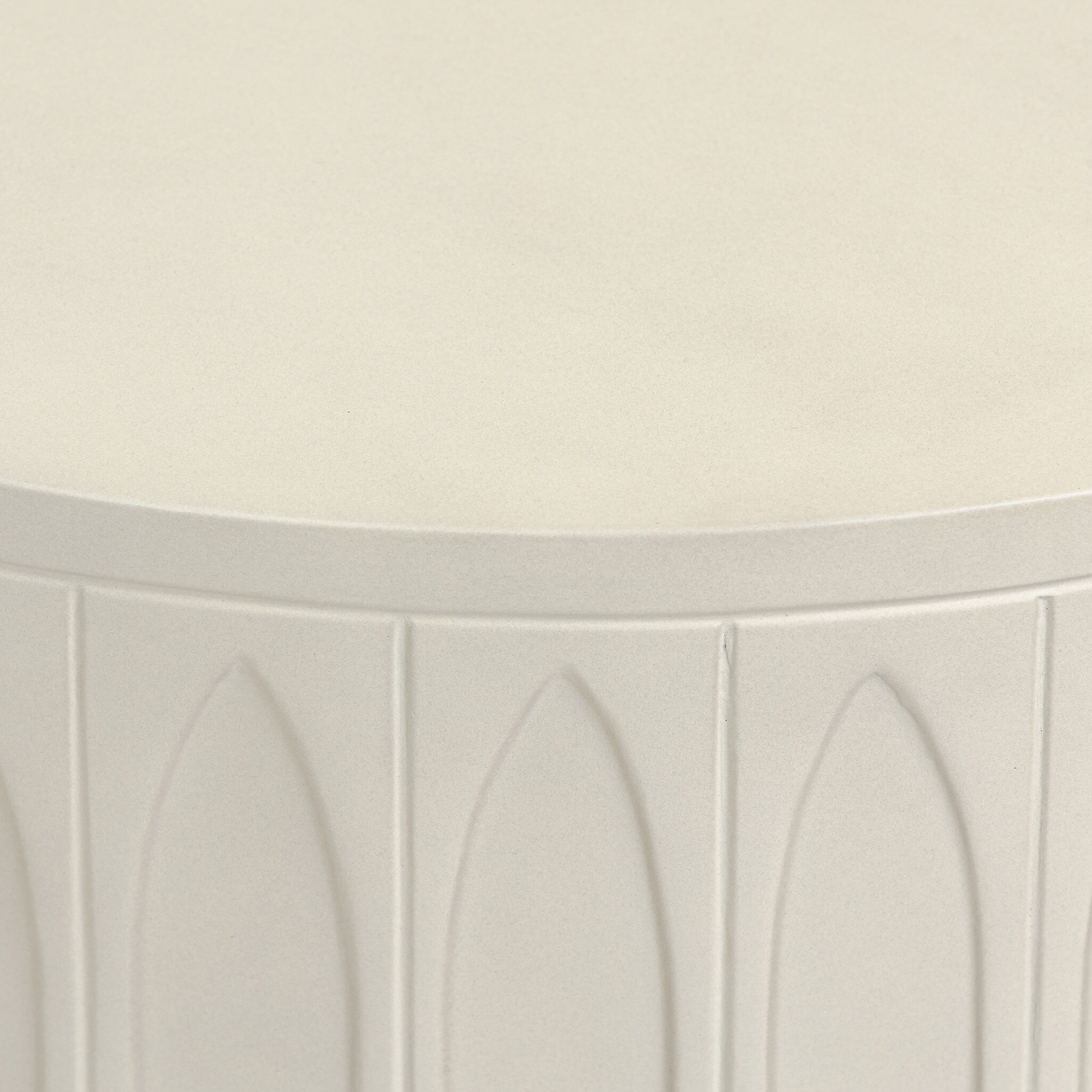 Colorado End Table - White Concrete - Image 5