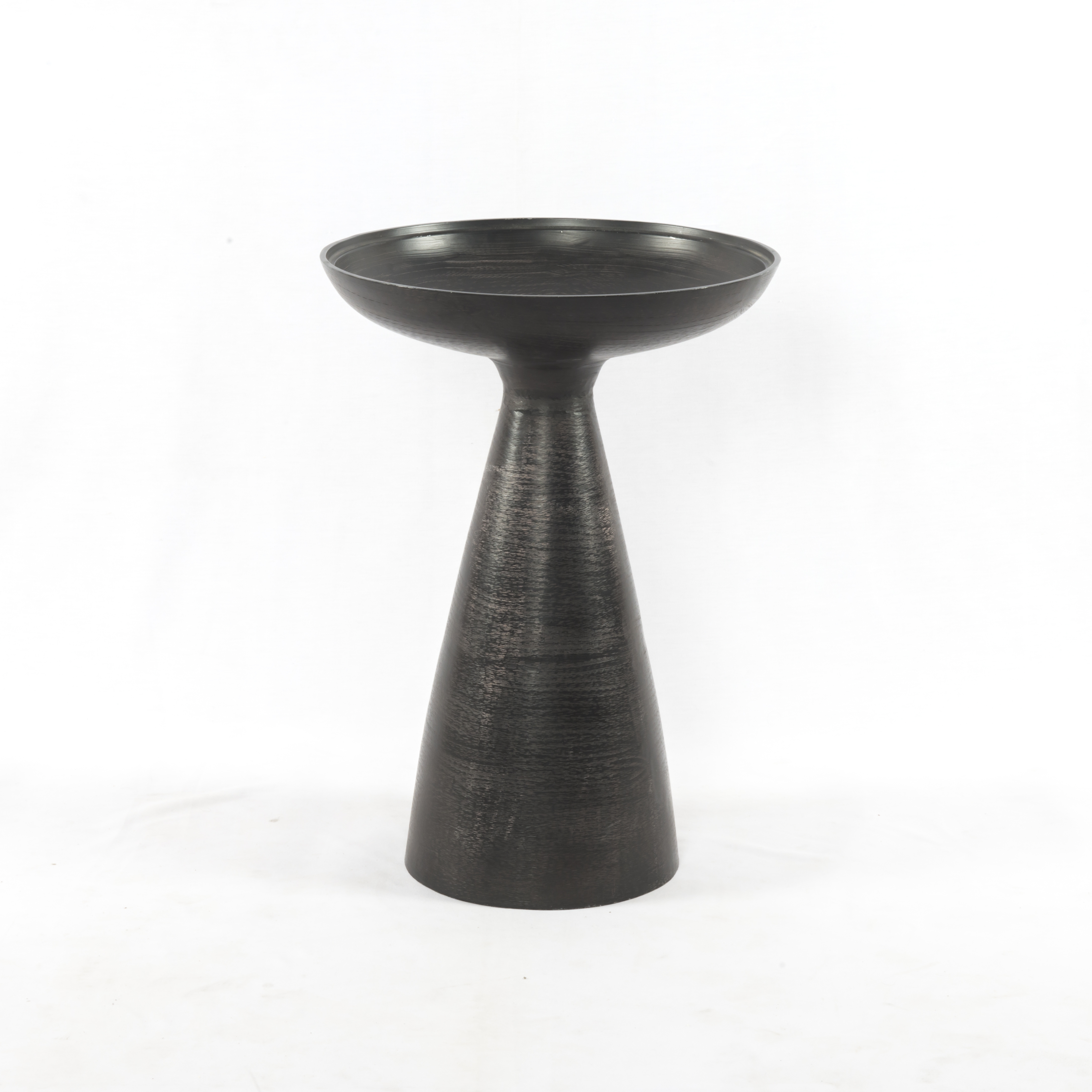Marlow Mod Pedestal Table - Ash Glass - Image 5