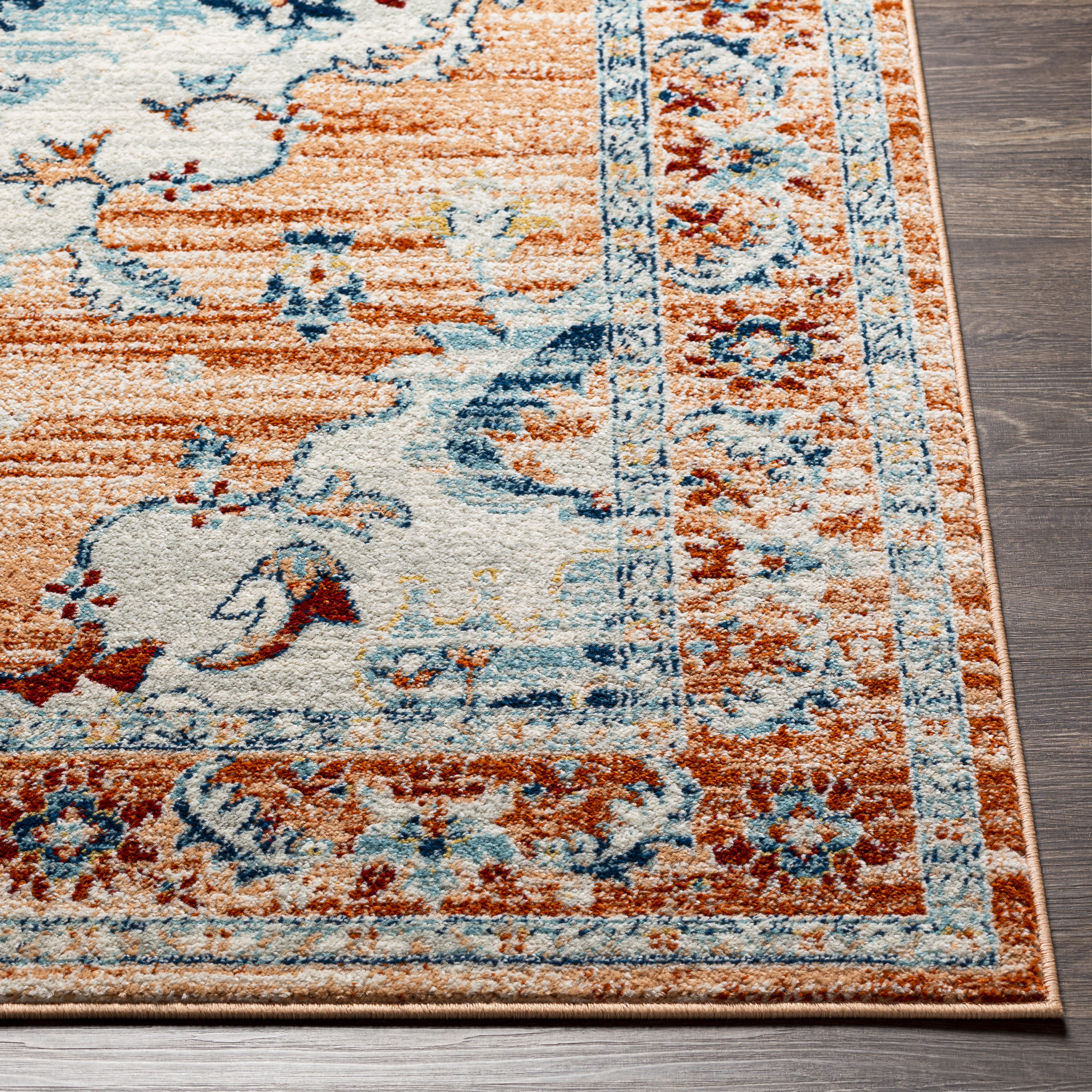 Tevazu  Indoor 6'7" x 9' Machine Woven Rug - Image 2
