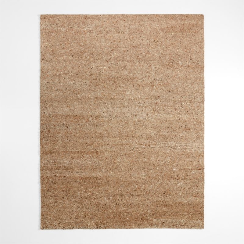 Juneau Wool Sand Brown Area Rug 10'x14' - Image 2