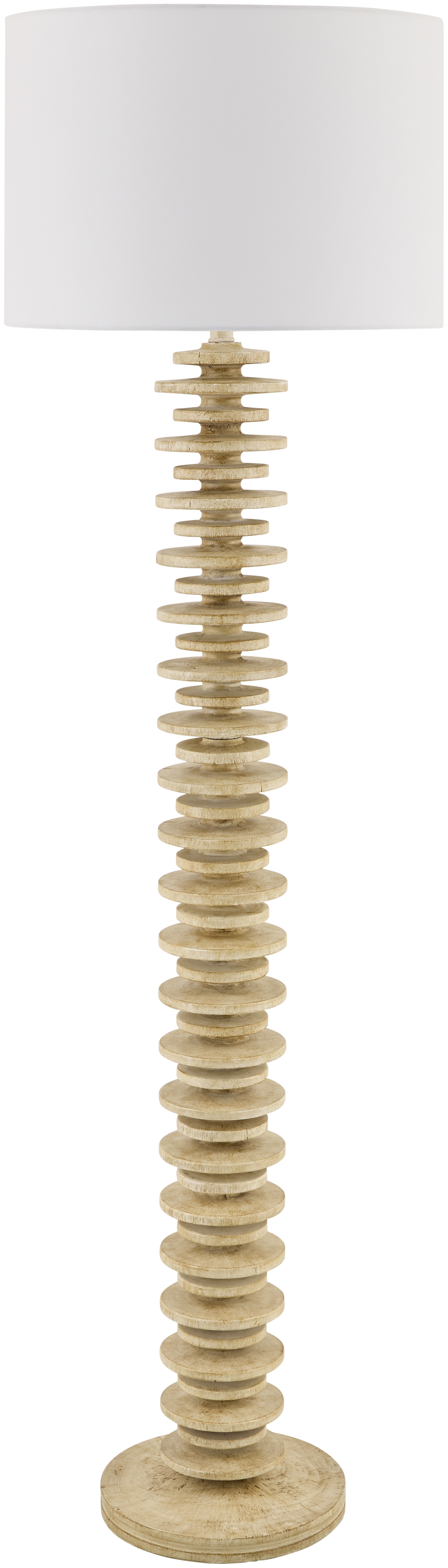 Ukwi  Painted 65"H x 18"W x 18"D Accent Floor Lamp - Image 0