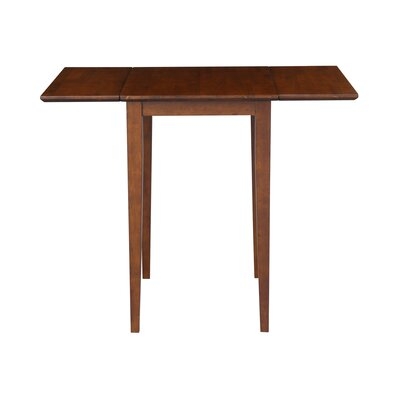 Brookhurst Drop Leaf Rubberwood Solid Wood Dining Table - Image 0