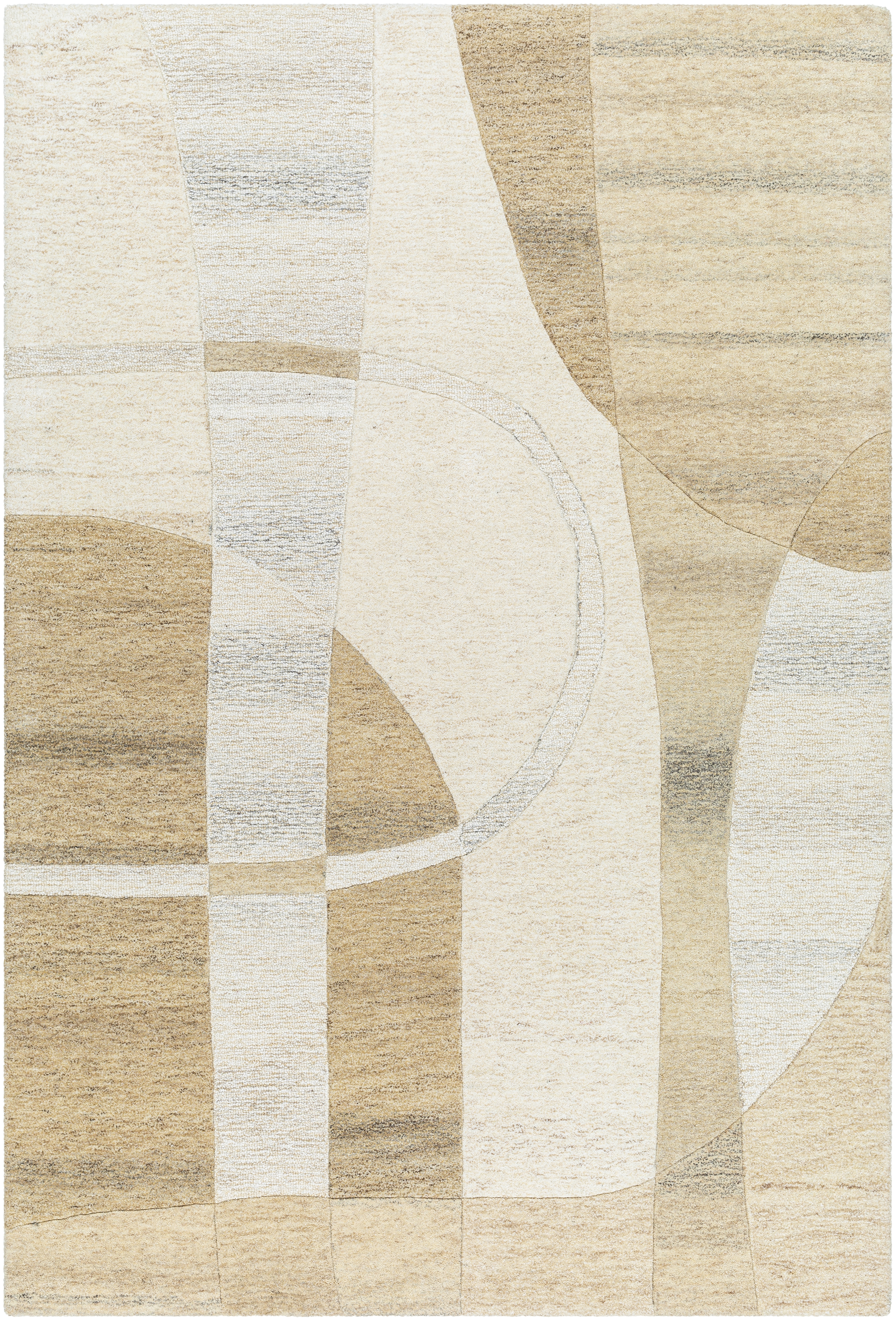Brook Beige Indoor 2' x 3' Handmade Rug - Image 0