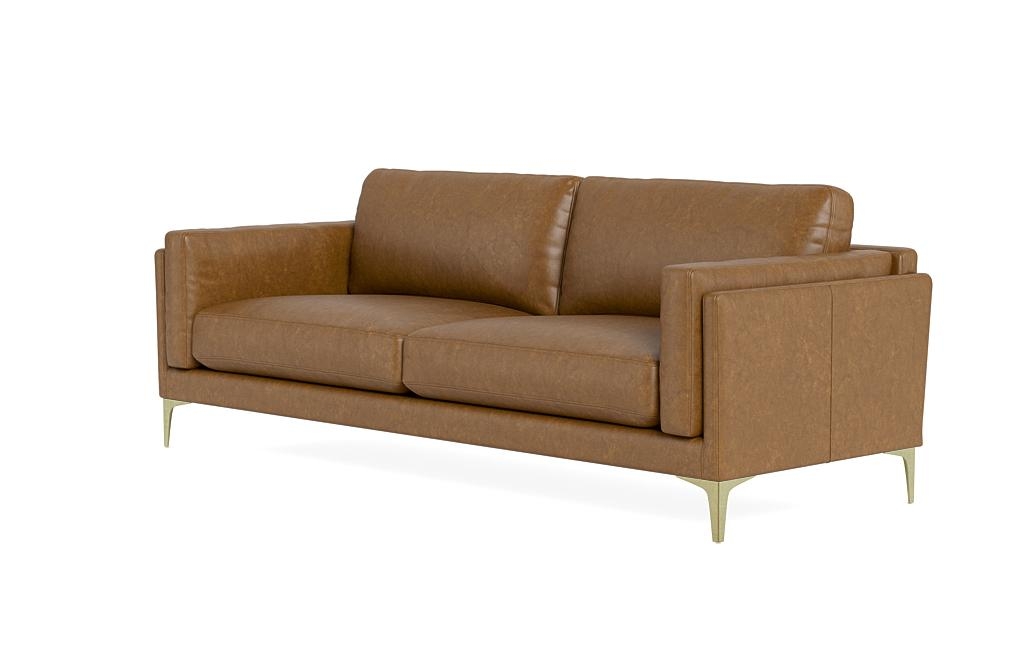Gaby Leather 2-Seat Sofa - Image 2