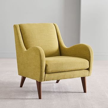 Set of 2: Sebastian Chair, Deco Weave, Feather Gray, Pecan, - Image 3