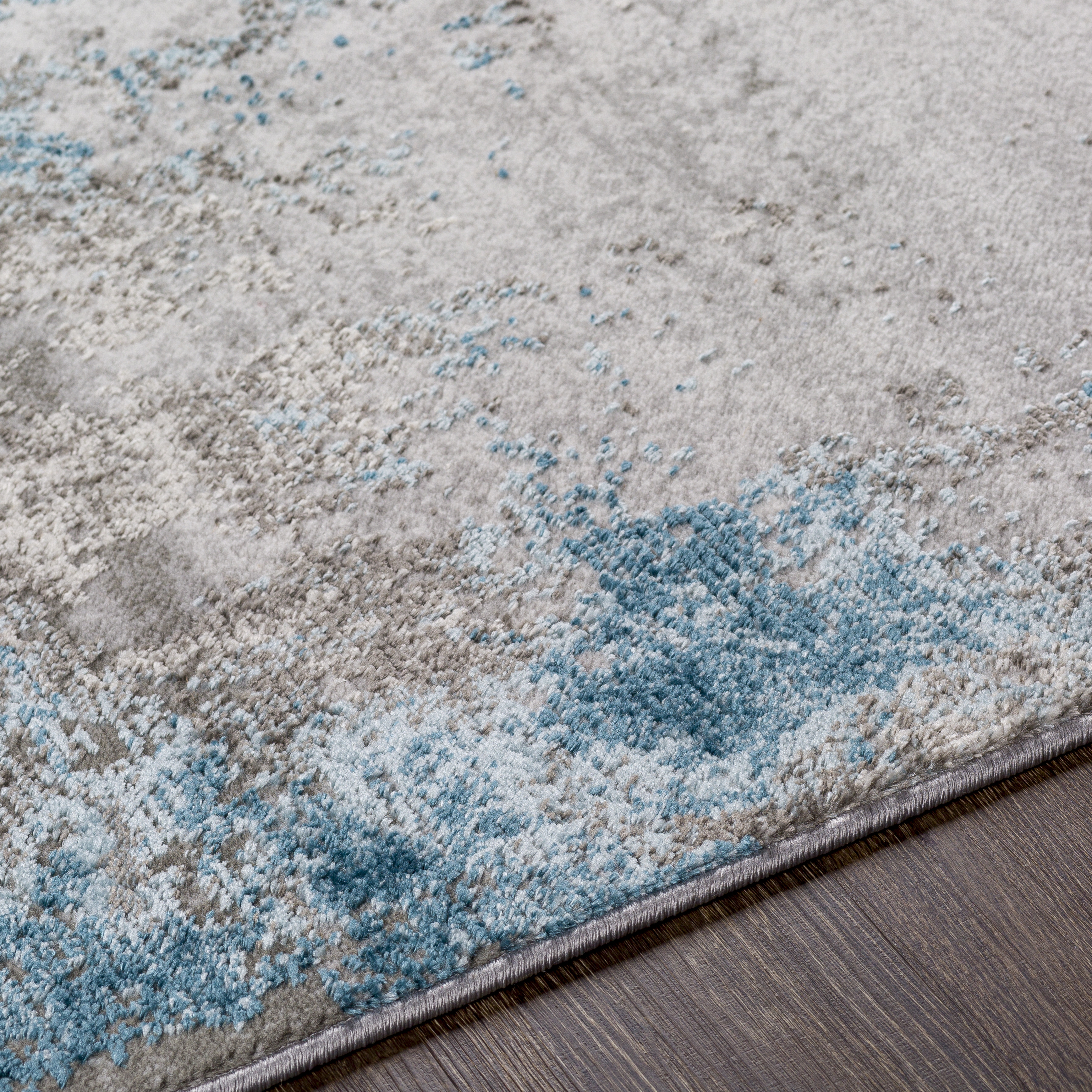 Enfield Beige Indoor 8'10" x 12' Machine Woven Rug - Image 3