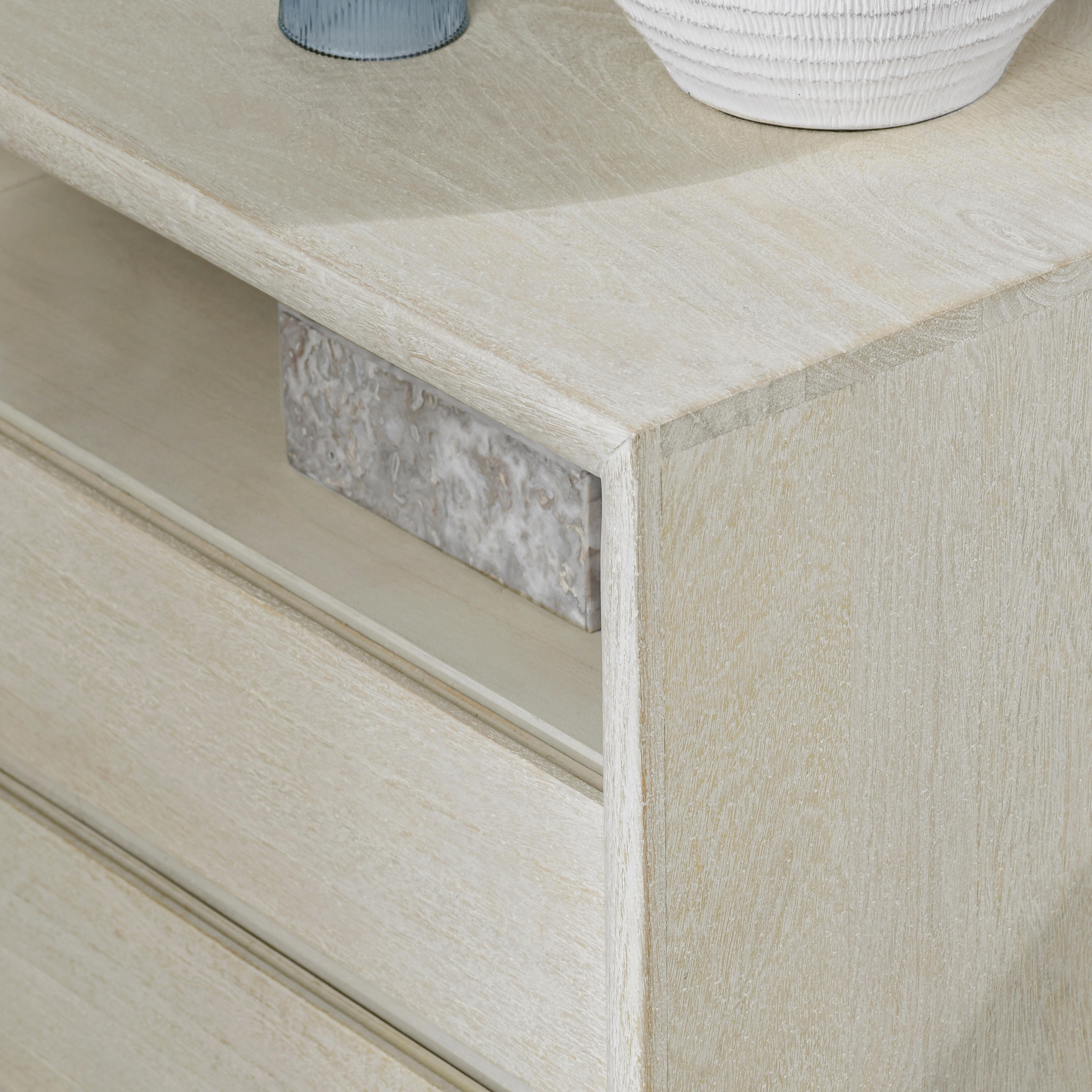 Reece 2Dwr Nightstand Sand - Image 8