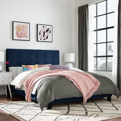 Chadwick Tufted Button Upholstered Platform Bed - Image 0