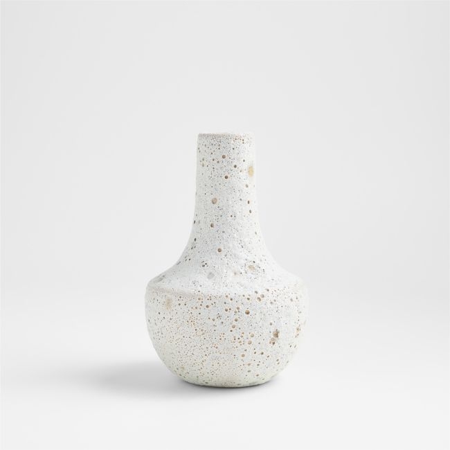 Ema Ceramic Small White Vase - Image 0