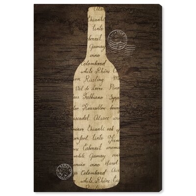 Drinks and Spirits Wine Love Wine - Wrapped Canvas Textual Art Print - Image 0
