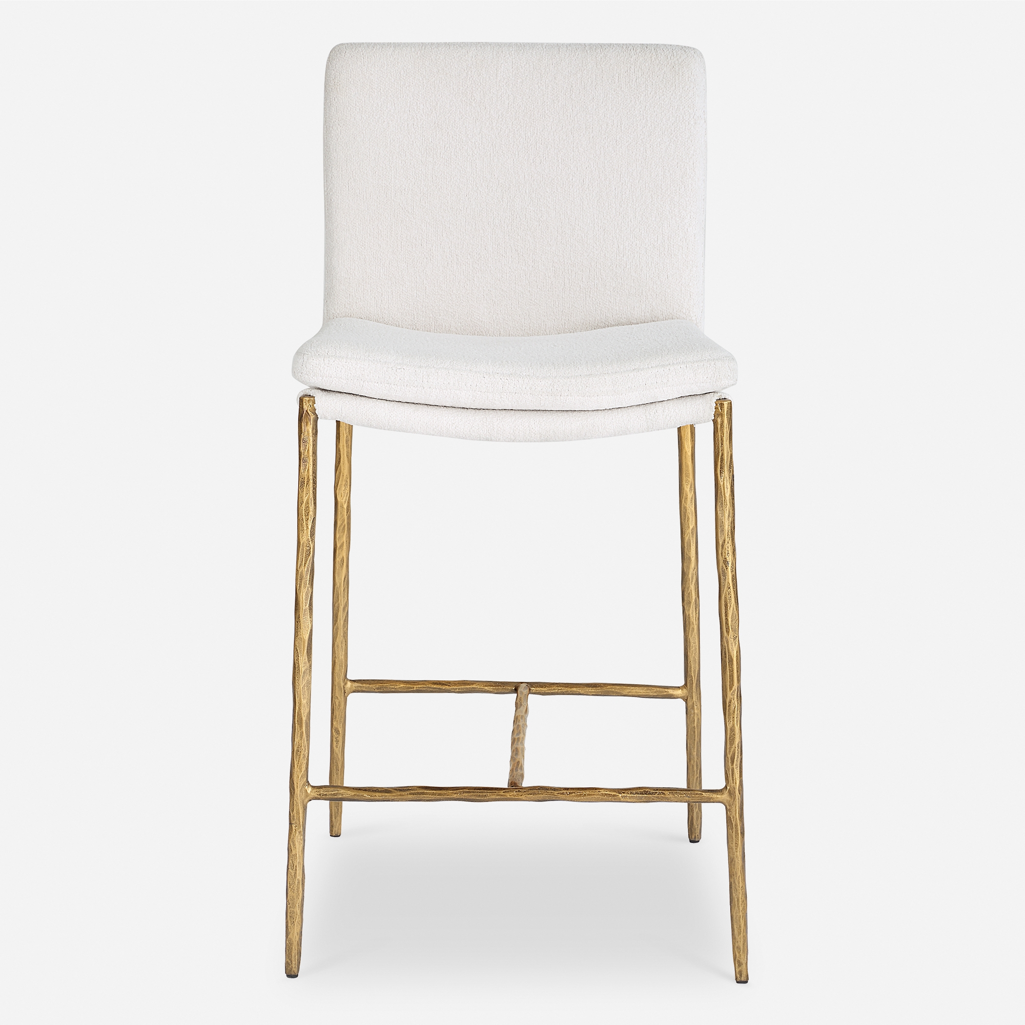 Ascend White Counter Stool - Image 0