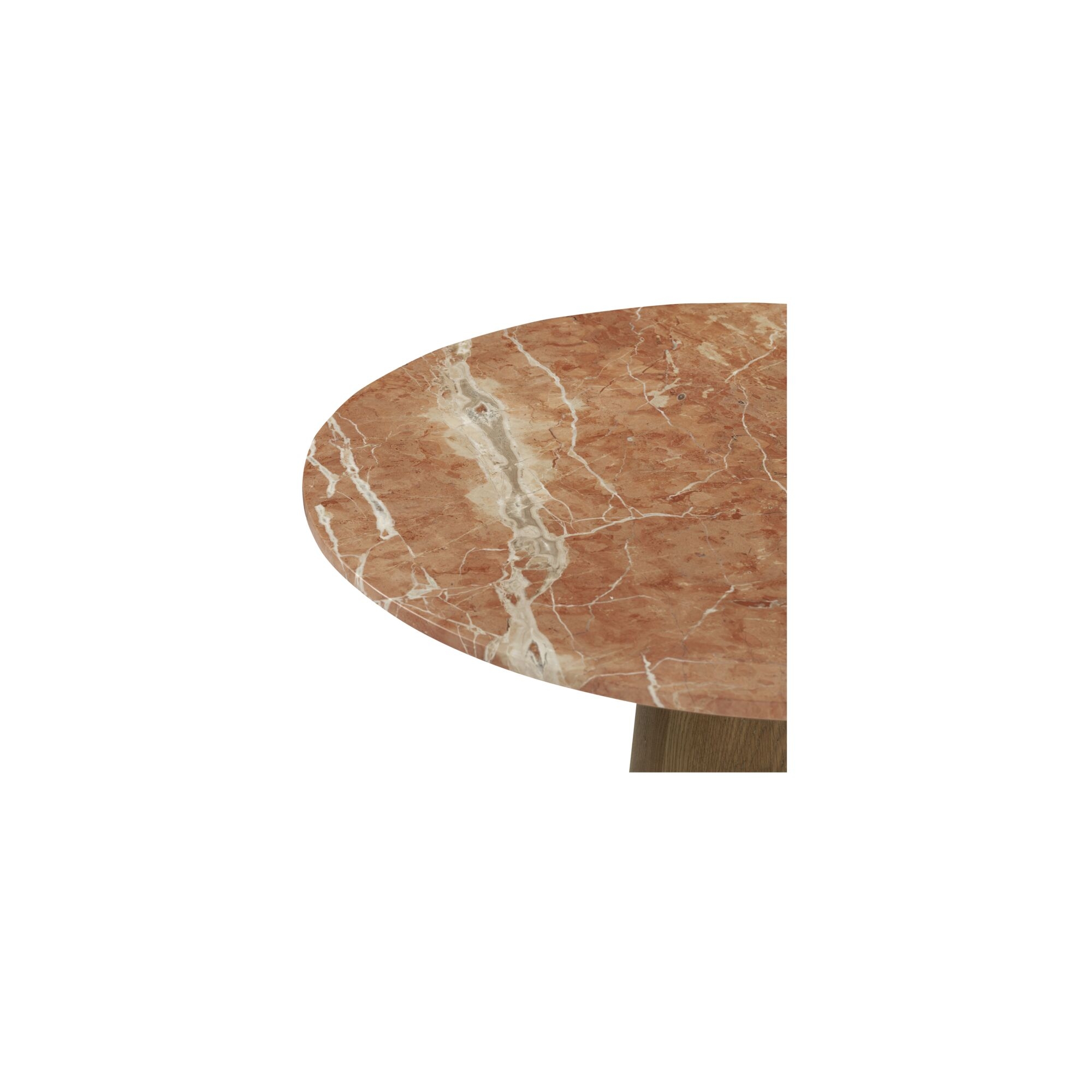 Sage Cafe Table Rosso Alicante Red Marble - Image 2