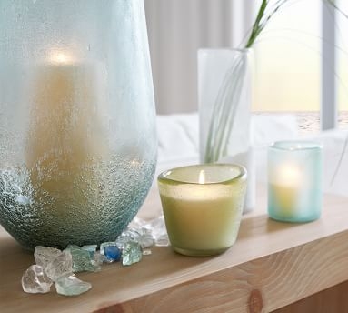 Sea Glass Scented Candle, Amalfi Jasmine, Sea Glass, Medium - Image 5