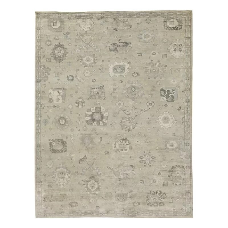 EXQUISITE RUGS Museum Hand-Knotted Oriental Area Rug in Beige/Brown - Image 0