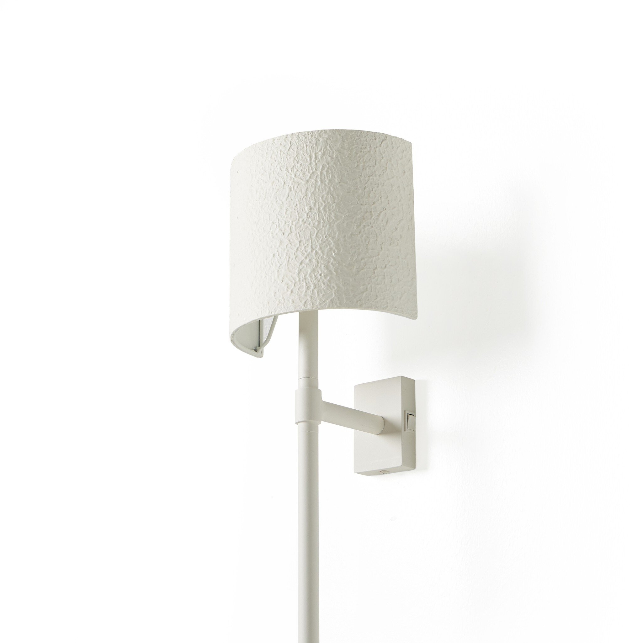 Maurice Sconce - Matte White Plaster - Image 2