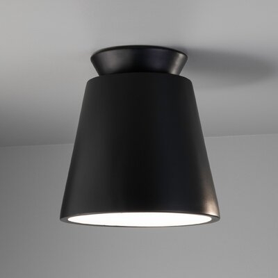 Lashay Collection™ 1 -Bulb 7.5'' W Outdoor Flush Mount - Image 0