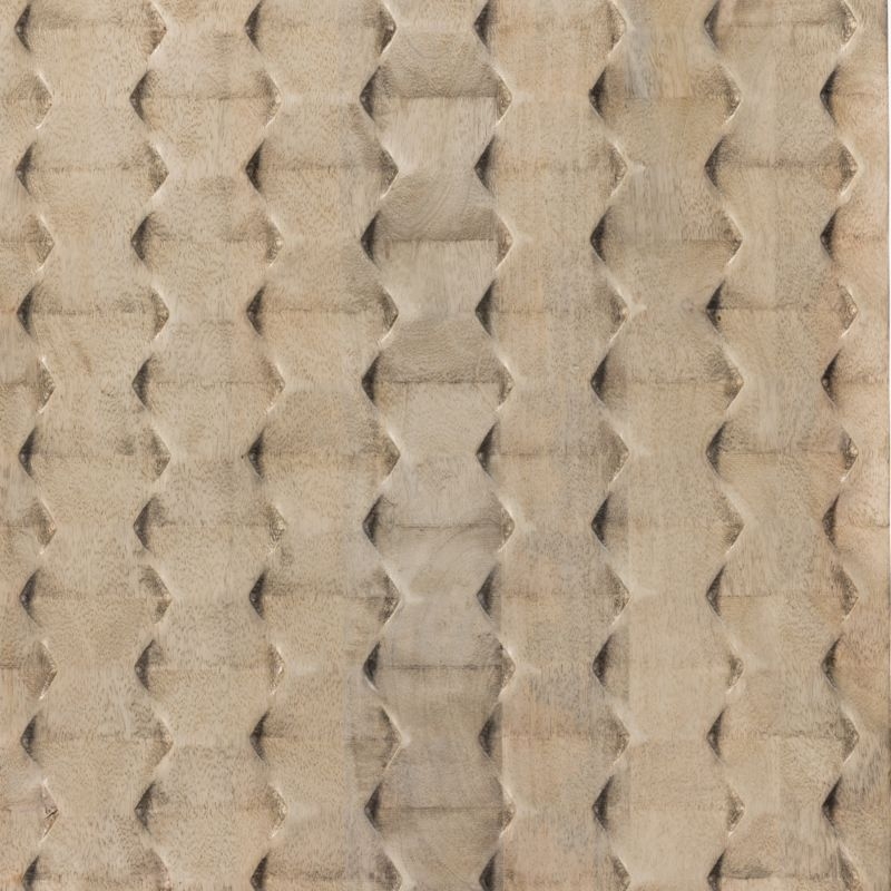 Raffael 82" Grey Wash Wood Storage Media Console - Image 6