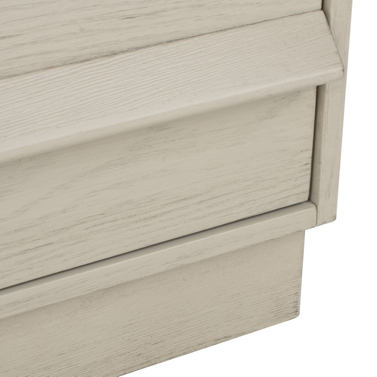 Deirdra 3 Drawer Wood Chest - White Wash - Image 5