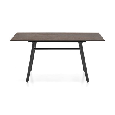 Yo! Outdoor Dining Table with Metal Legs