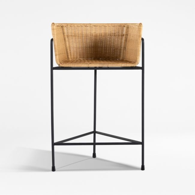 Oakes Rattan Counter Stool - Image 0