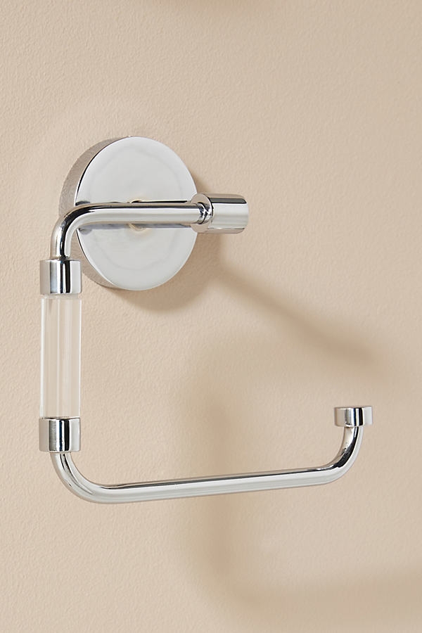 Mikayla Lucite Toilet Paper Holder - Image 0