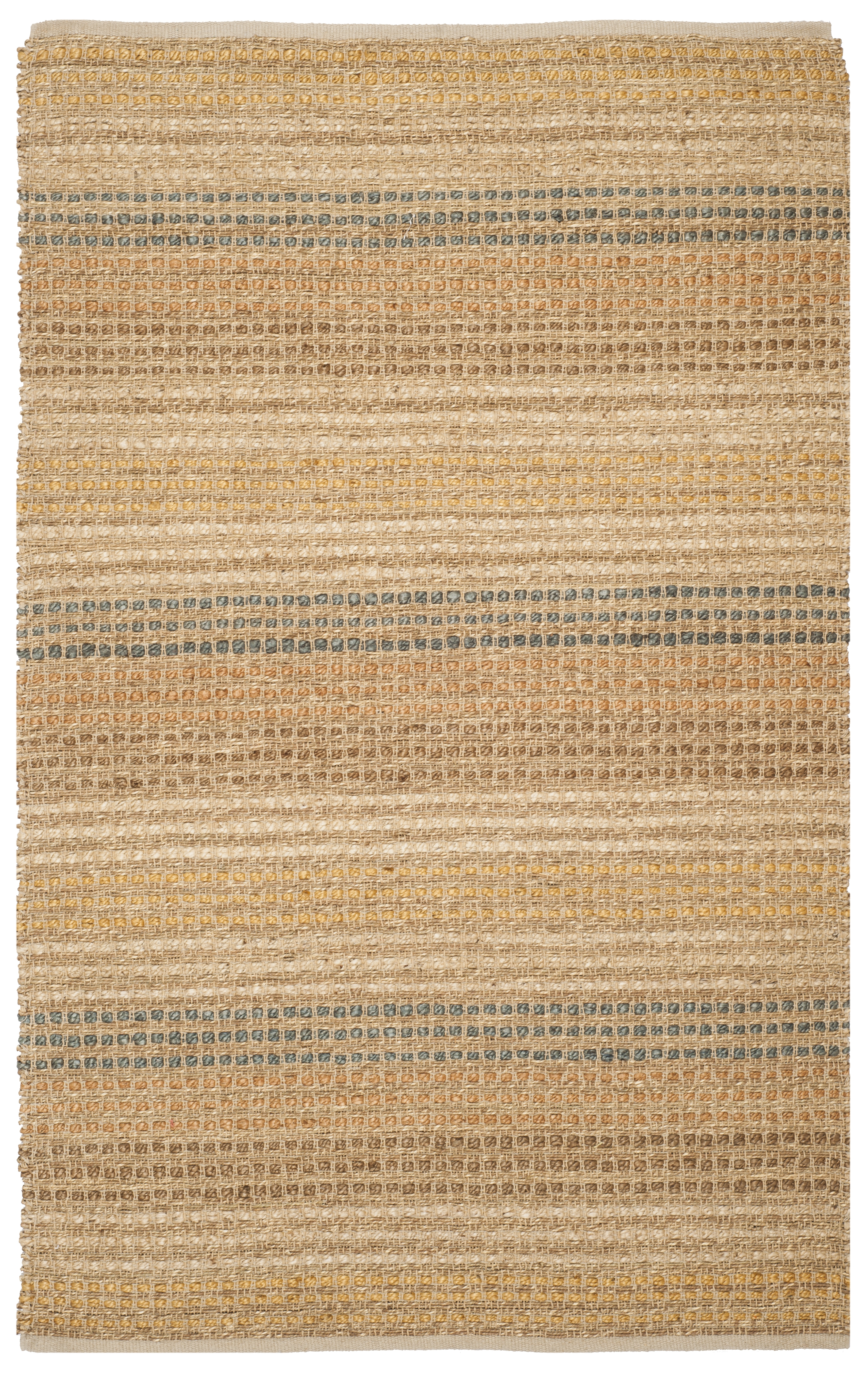 Arlo Home Hand Knotted Area Rug, ORG411A, Multi,  4' X 6' - Image 0
