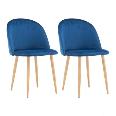 Velvet Upholstered Side Chair (Set Of 2) - Image 0