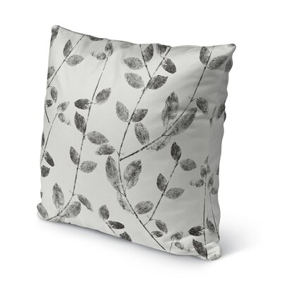 Finna Vine Leaf Outdoor Square Pillow Cover & Insert - Image 0