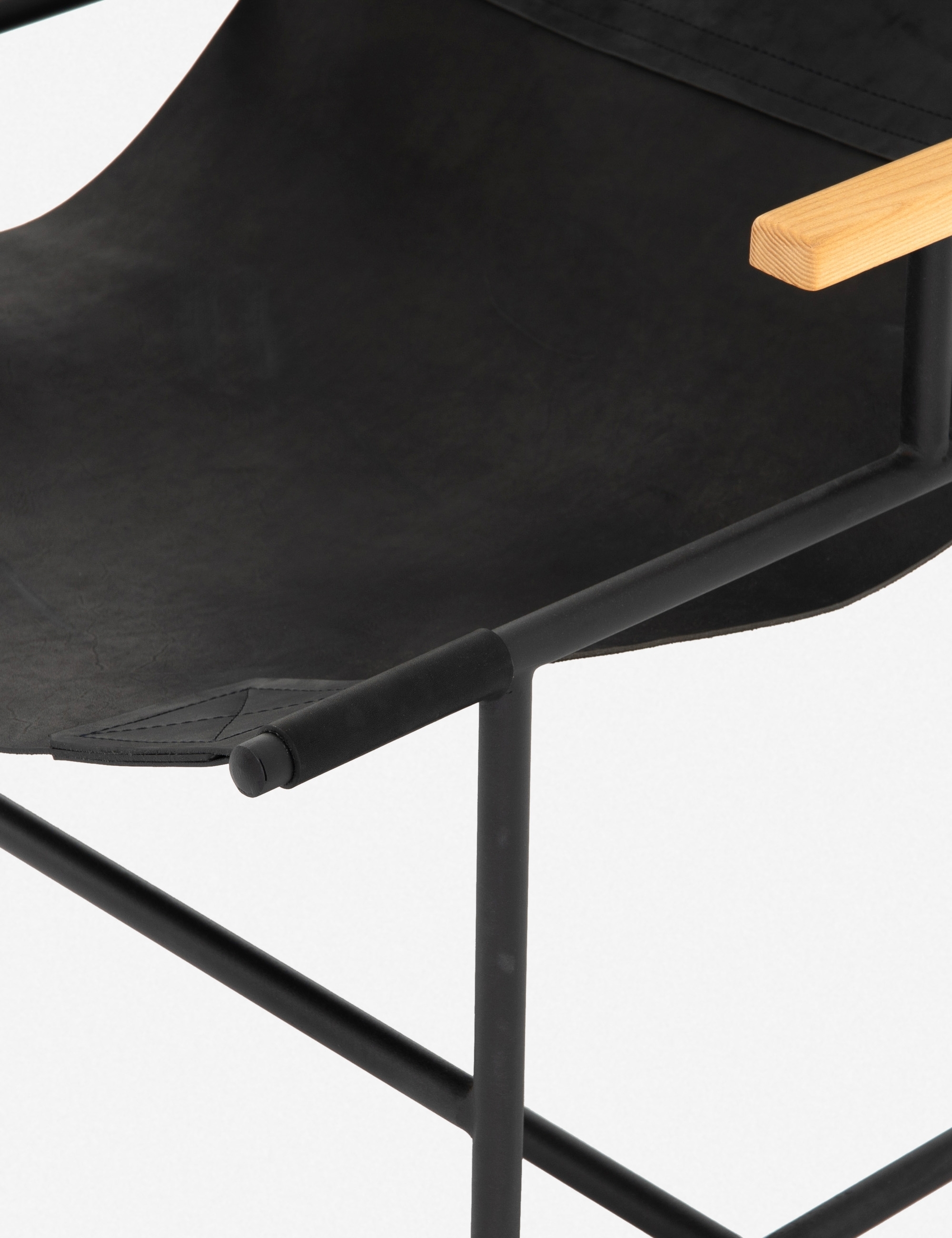 Cassie Sling Chair, Ebony Natural - Image 3
