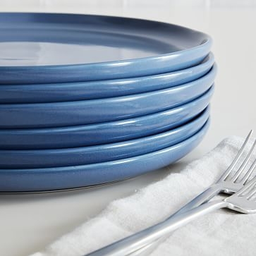 Stoneware Dinnerware, Dinner Plate, Frost Gray, Set of 6 - Image 3