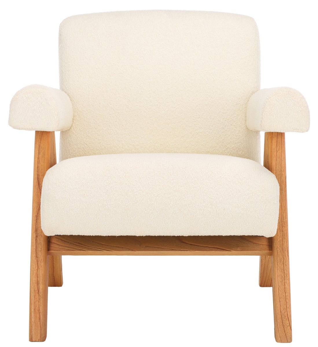 Billie Upholstered Accent Chai - Beige / Natural - Image 0