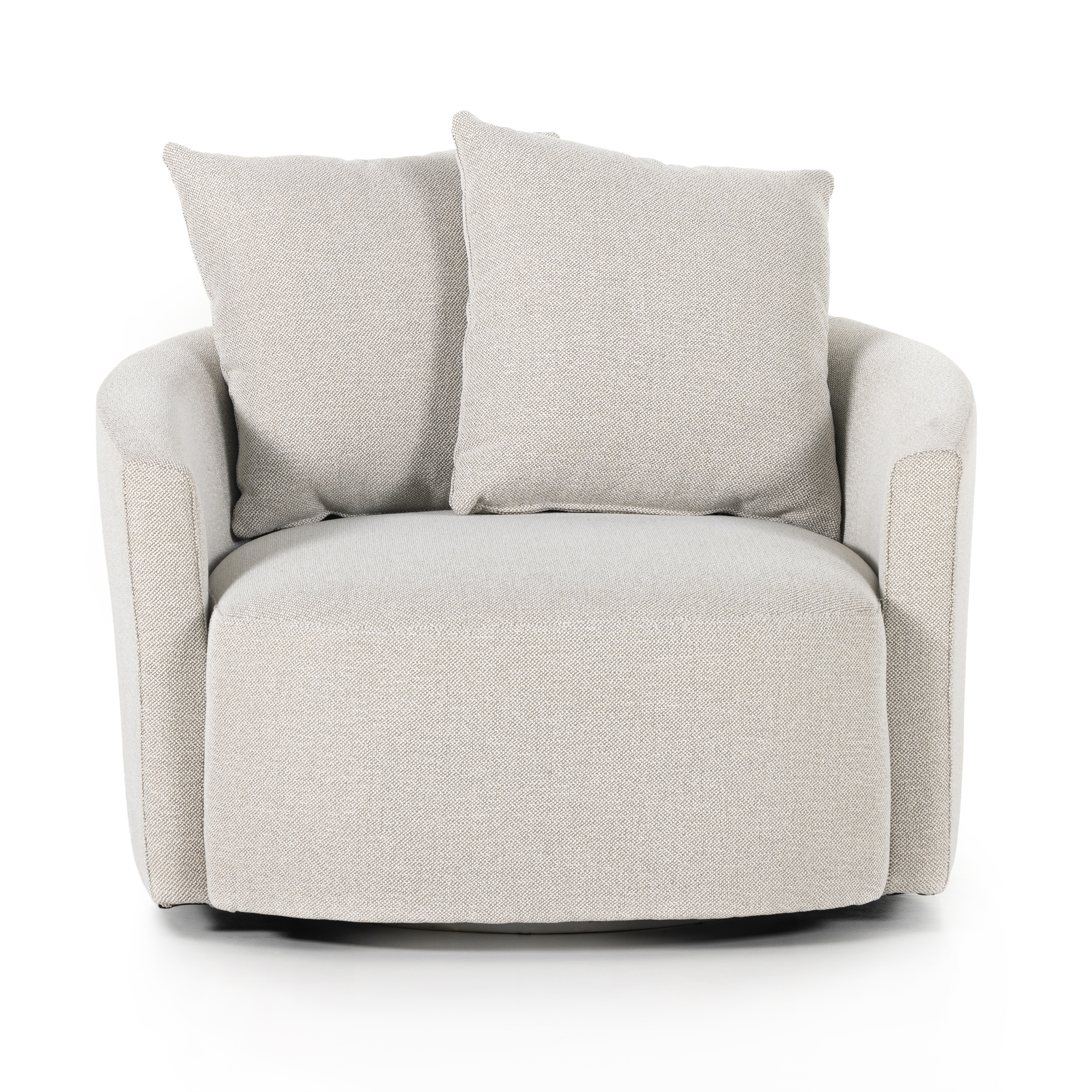 Chloe Swivel Chair - Delta Bisque - Image 2