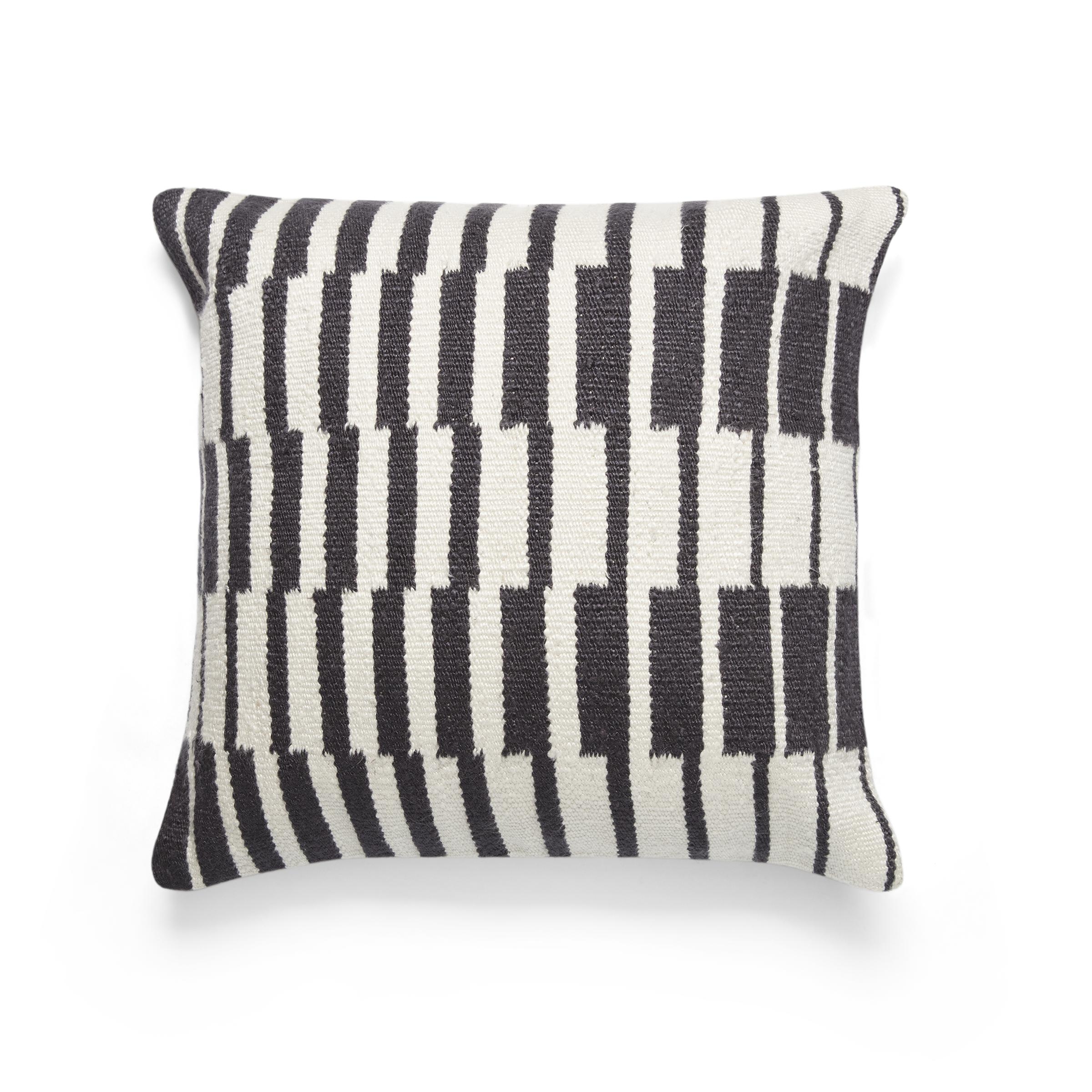 Crossfade Pillow Cover Black & White in Mixed - Image 0