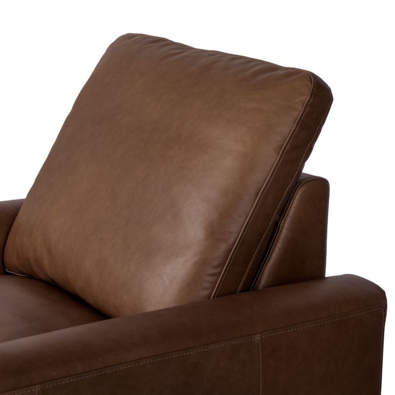 Tillery Sonoma Leather Power Recliner Accent Chair - Image 5