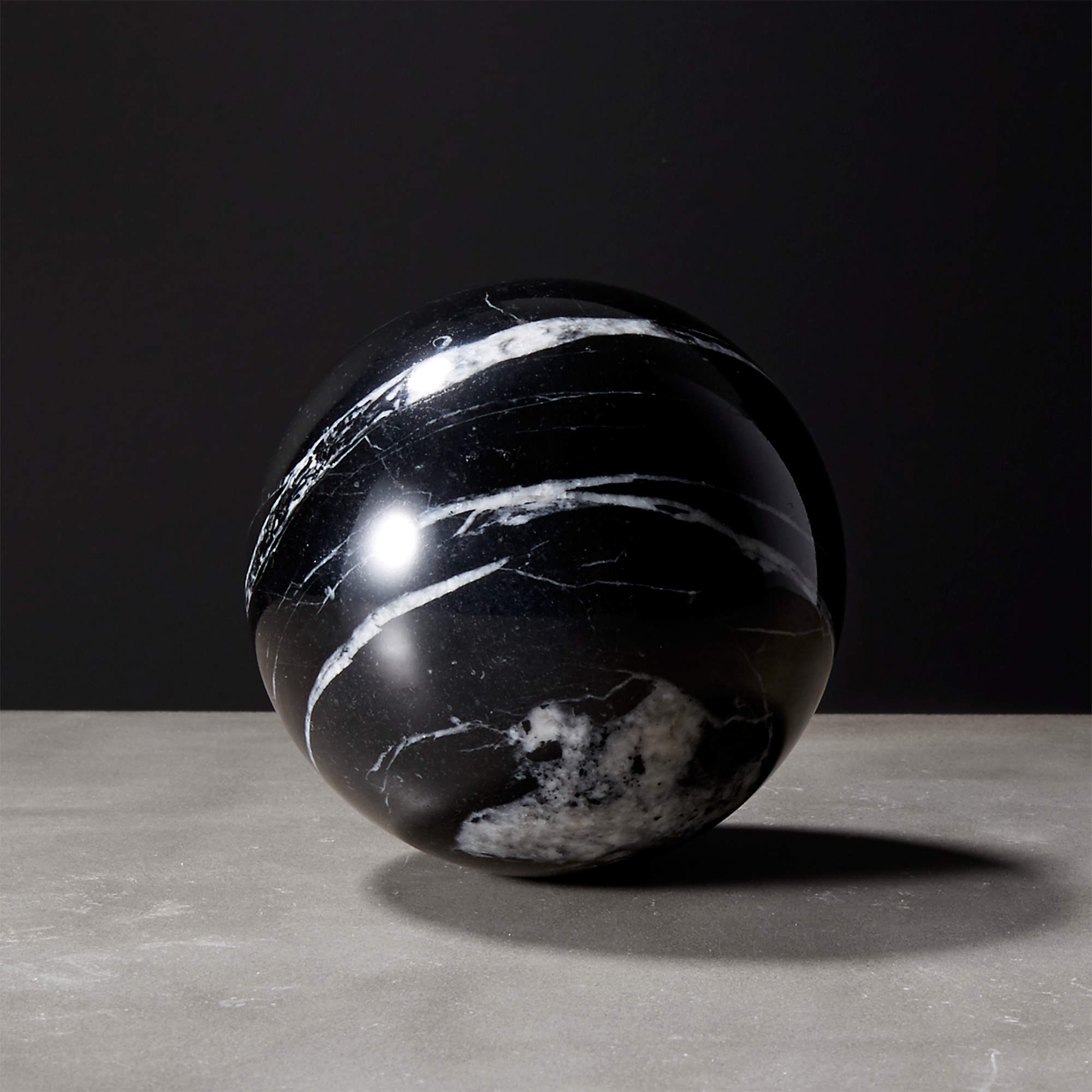 Black Marble Sphere - Image 4