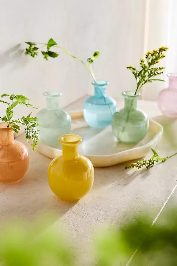 Colorful Glass Bud Vase - Image 0