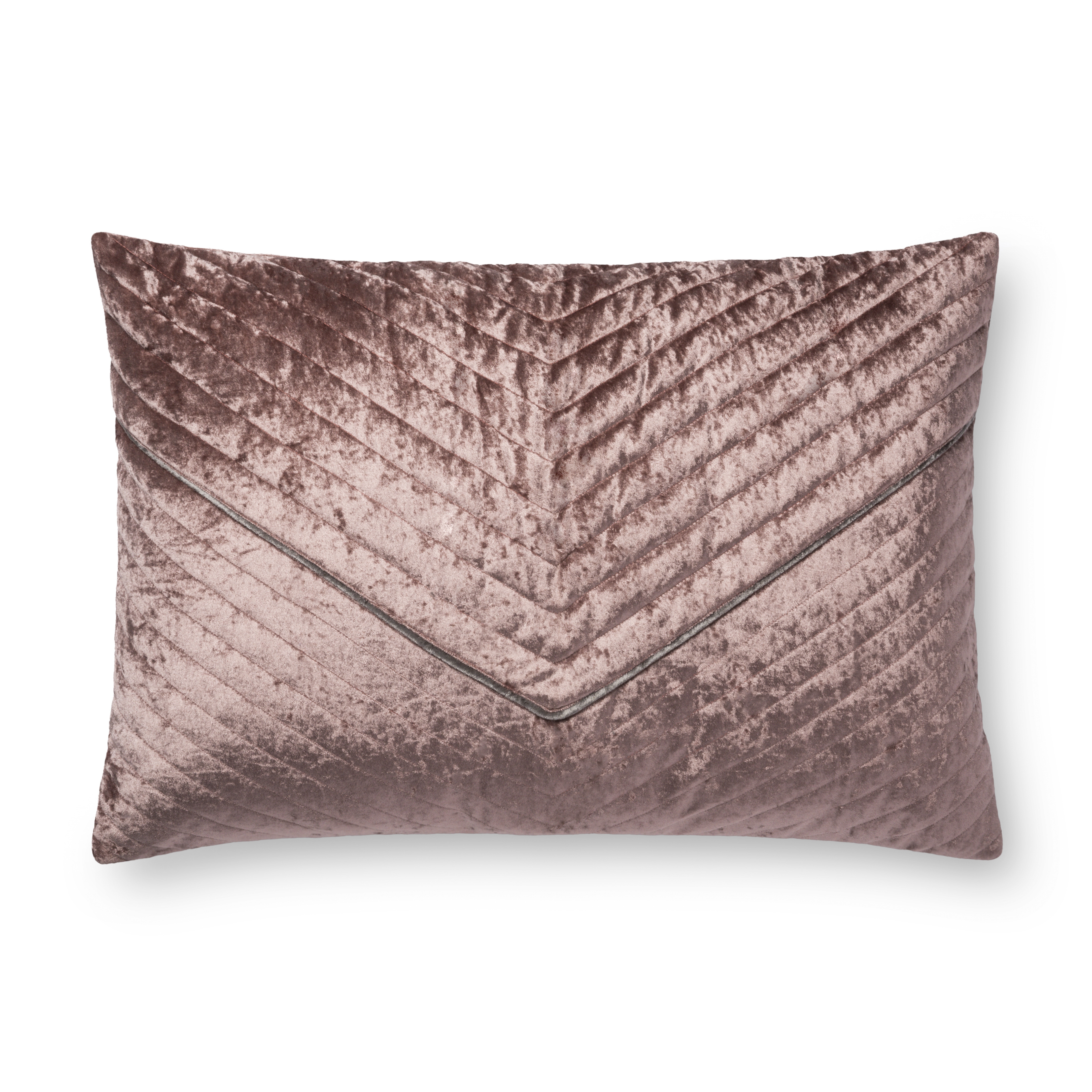 Loloi Pillows P0696 Rose 16" x 26" Cover Only - Image 0