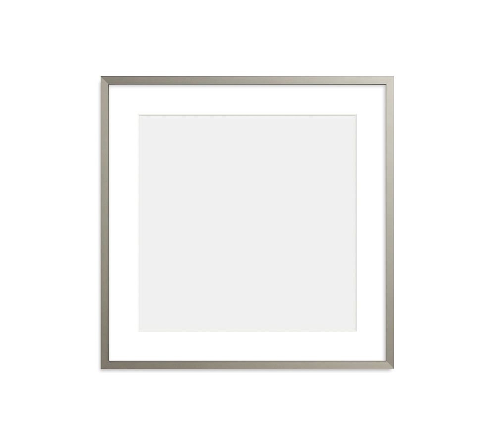 Metal Gallery Frame, 2" Mat, 12x12 - Graphite - Image 0