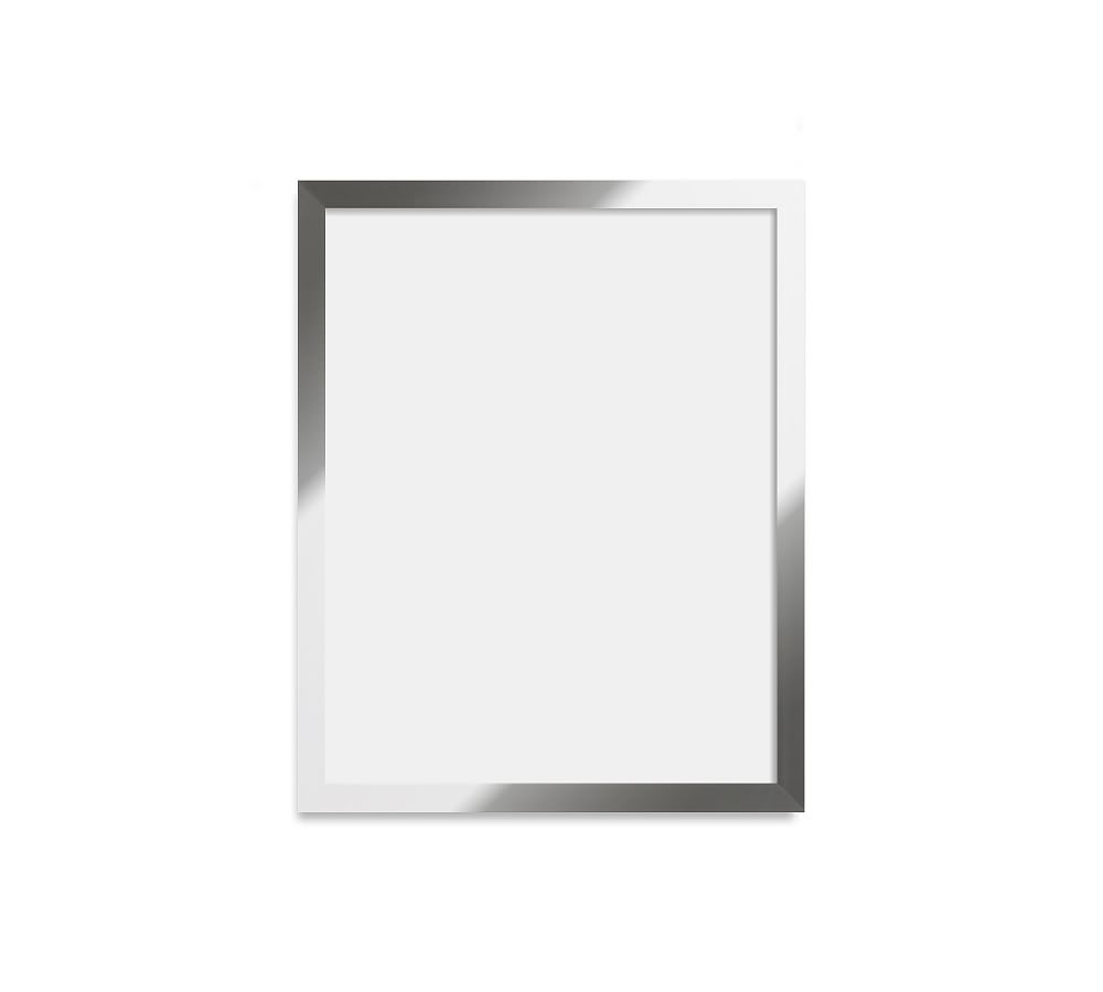 Metal Gallery Frame, No Mat, 8x10 - Bright Silver - Image 0