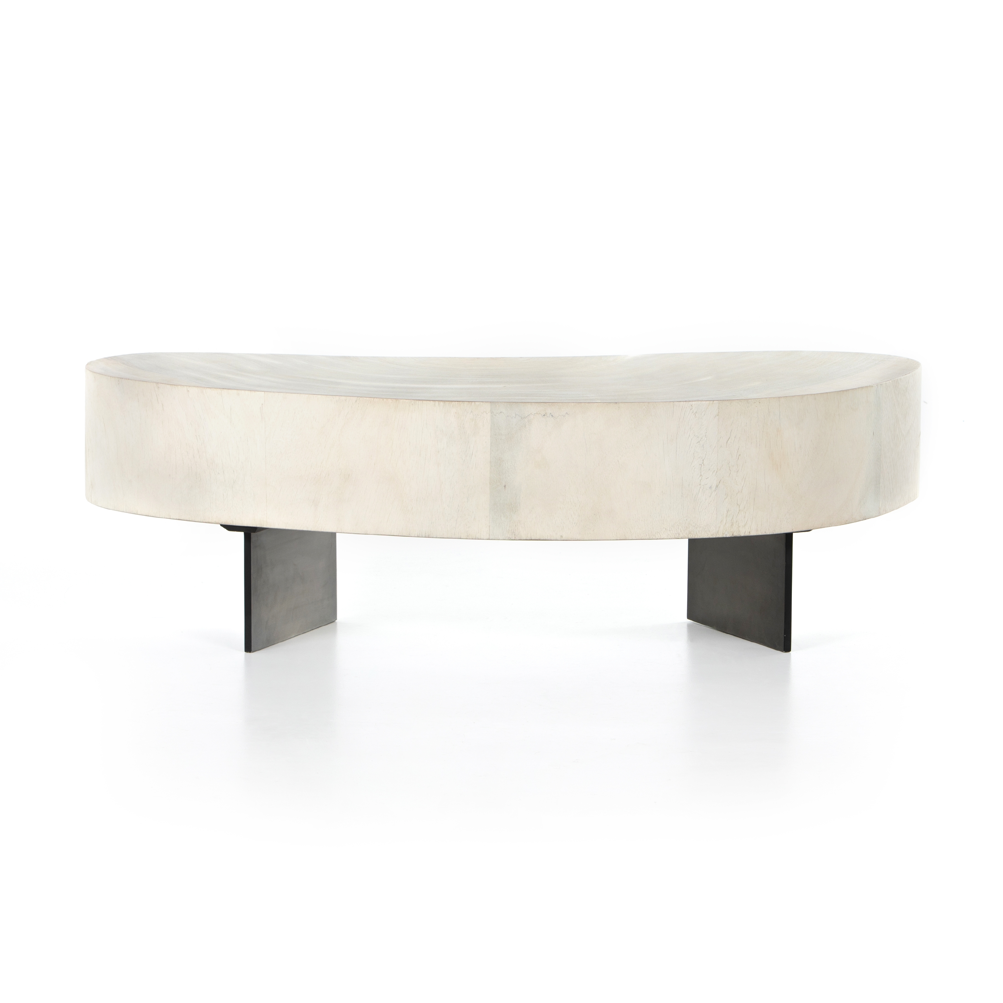 Avett Coffee Table Tall Piece-Bleached - Image 2