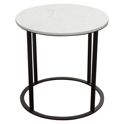 Marble Top Frame End Table - Image 0
