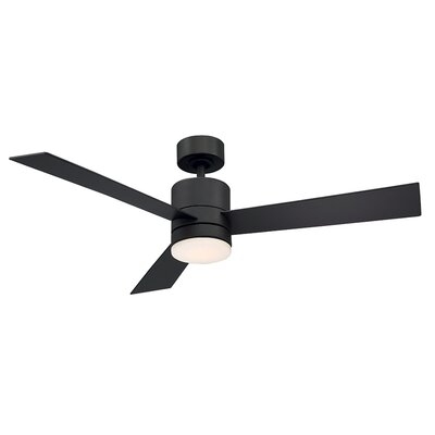 52" Axis 3 Blade Outdoor LED Smart Ceiling Fan,  Light Kit Included - Image 0
