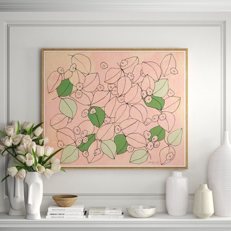 Soicher Marin 'Jasmine' by Susan Hable - Picture Frame Painting - Image 0