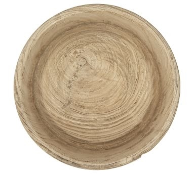 Decorative Paulownia Wood Bowl - Image 2