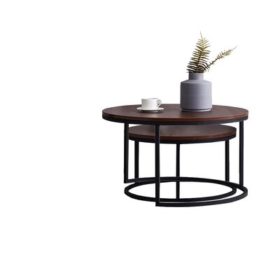 Modern Nesting Coffee Table in , Brown - Image 0