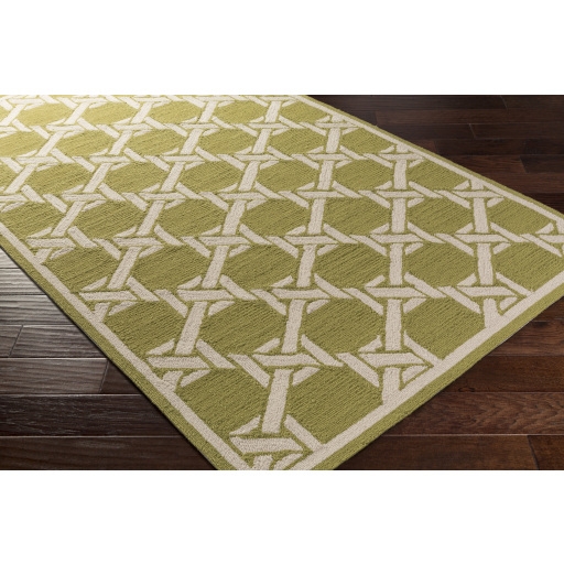 Rain Green Outdoor 9' x 12' Handmade Rug - Image 6