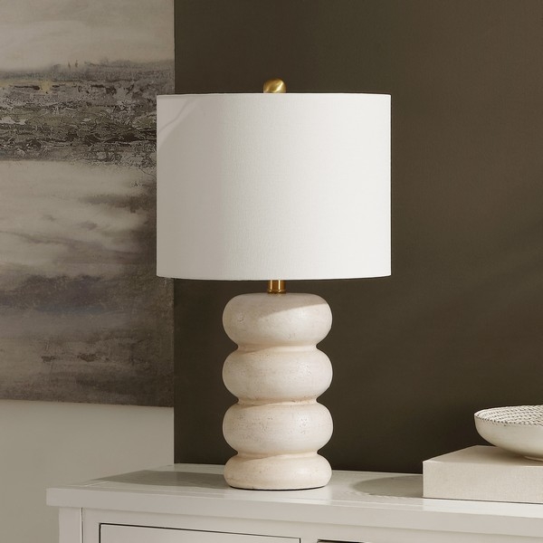 Coco 22 Inch Table Lamp - Cream - Image 1