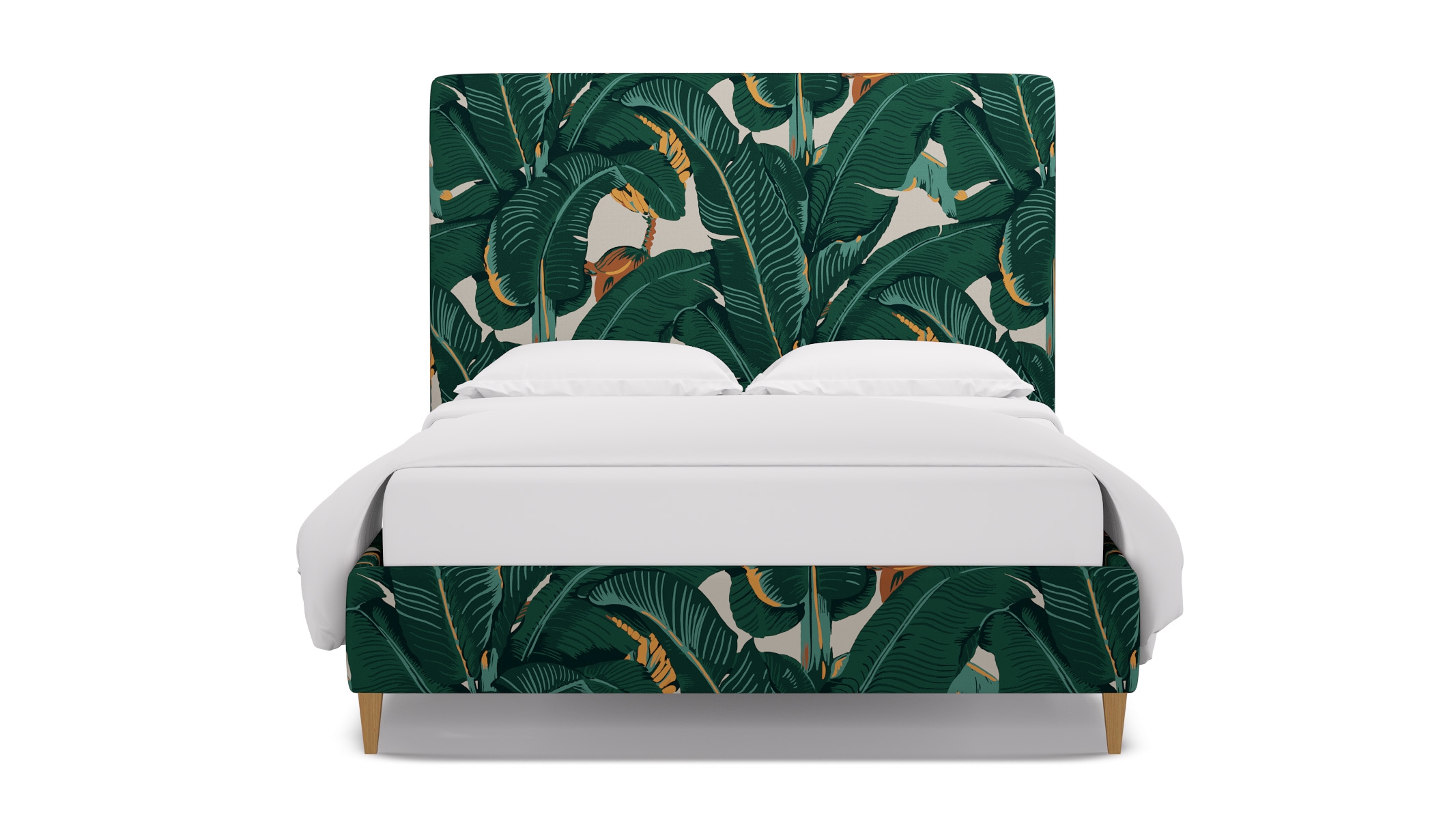 Classic Bed, Martinique®®, Natural Square Tapered Leg, Queen - Image 0