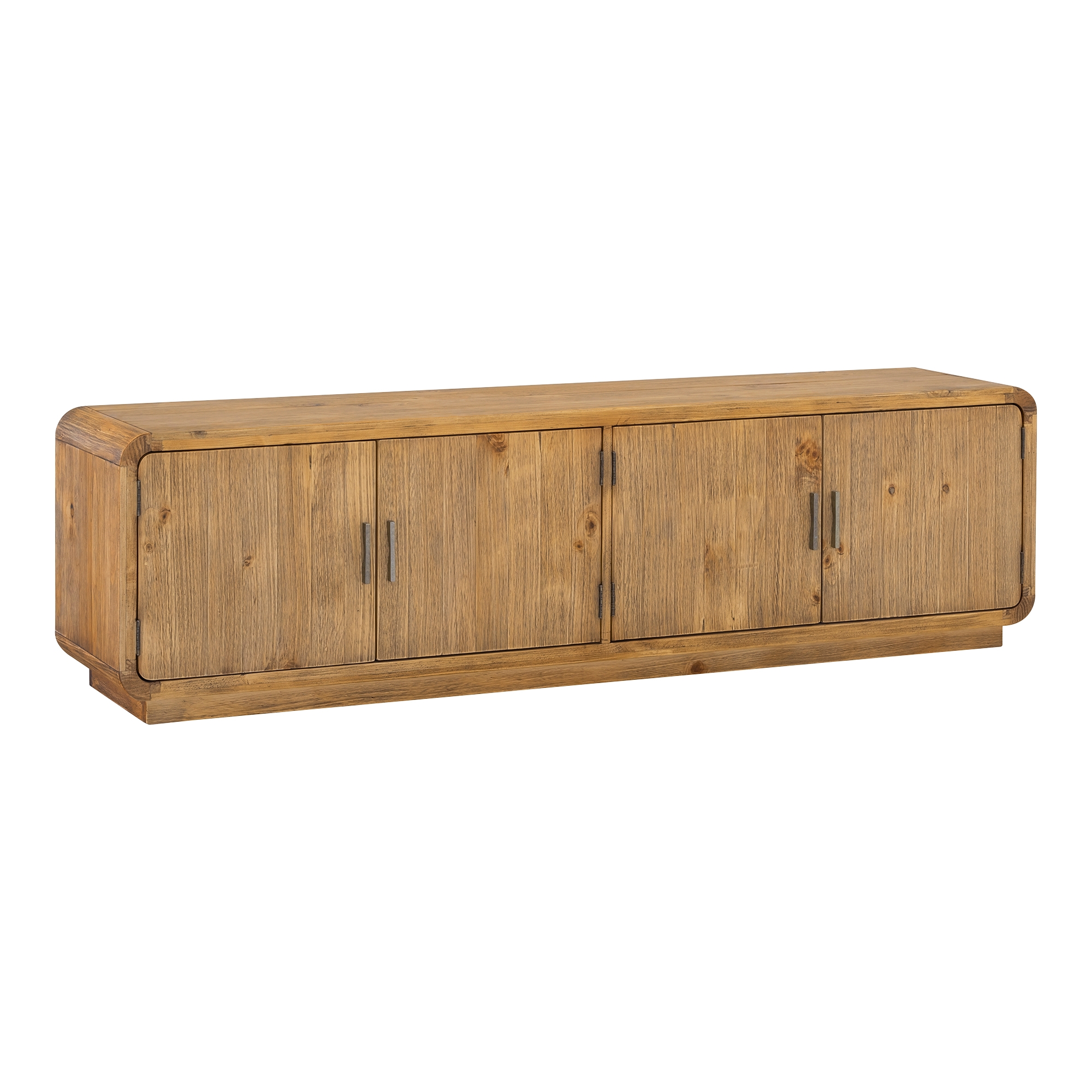 Monterey Media Cabinet Rustic Blonde - Image 1